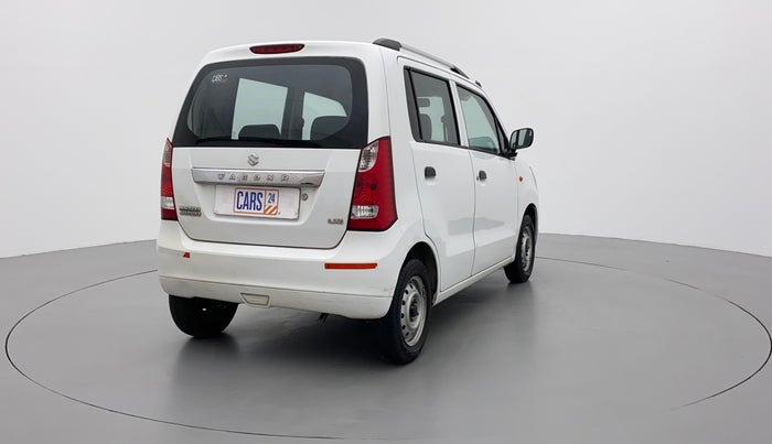 2012 Maruti Wagon R 1.0 LXI, CNG, Manual, 63,347 km, Right Back Diagonal