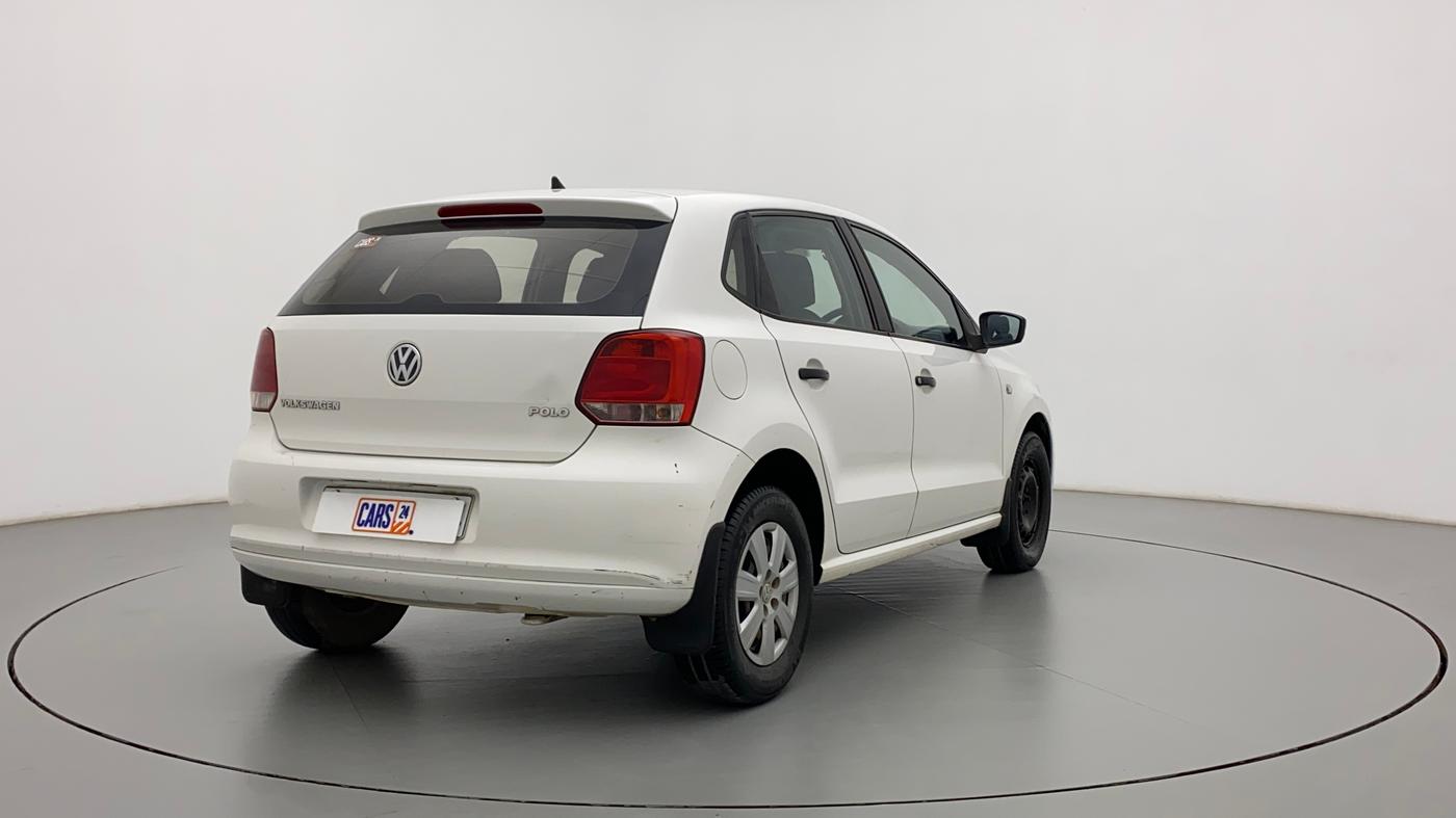 2011 Volkswagen Polo TRENDLINE 1.2L PETROL, Petrol, Manual, 76,368 km, Right Back Diagonal