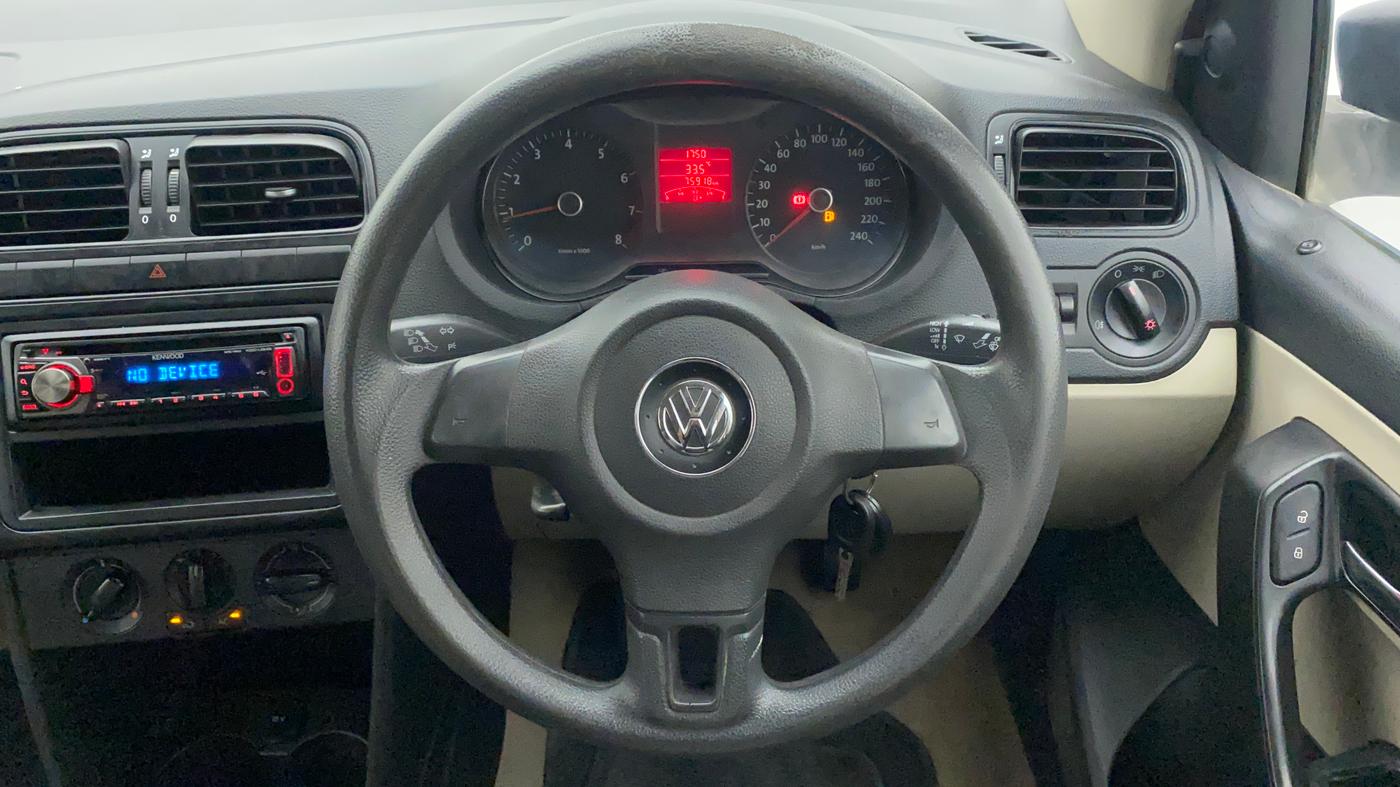 2011 Volkswagen Polo TRENDLINE 1.2L PETROL, Petrol, Manual, 76,368 km, Steering Wheel Close Up