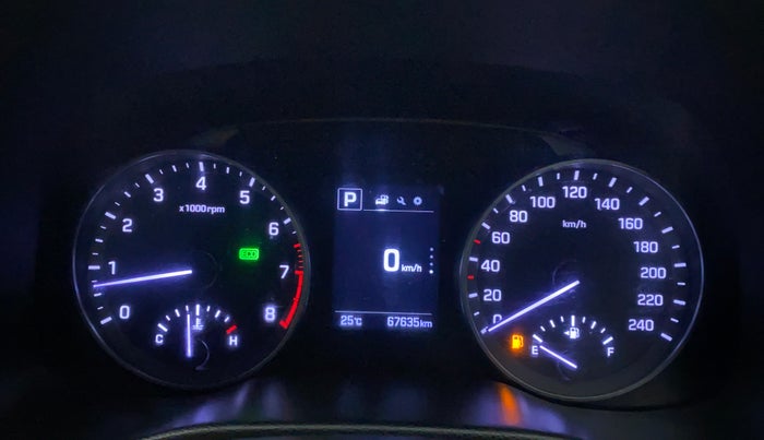 2018 Hyundai New Elantra 2.0 SX(O) AT PETROL, Petrol, Automatic, 67,635 km, Odometer Image