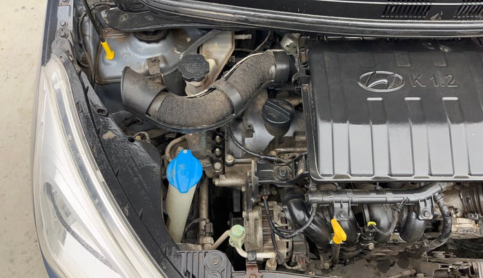 2014 Hyundai Grand i10 ASTA (O) 1.2 KAPPA VTVT, Petrol, Manual, 27,339 km, Engine View - Right