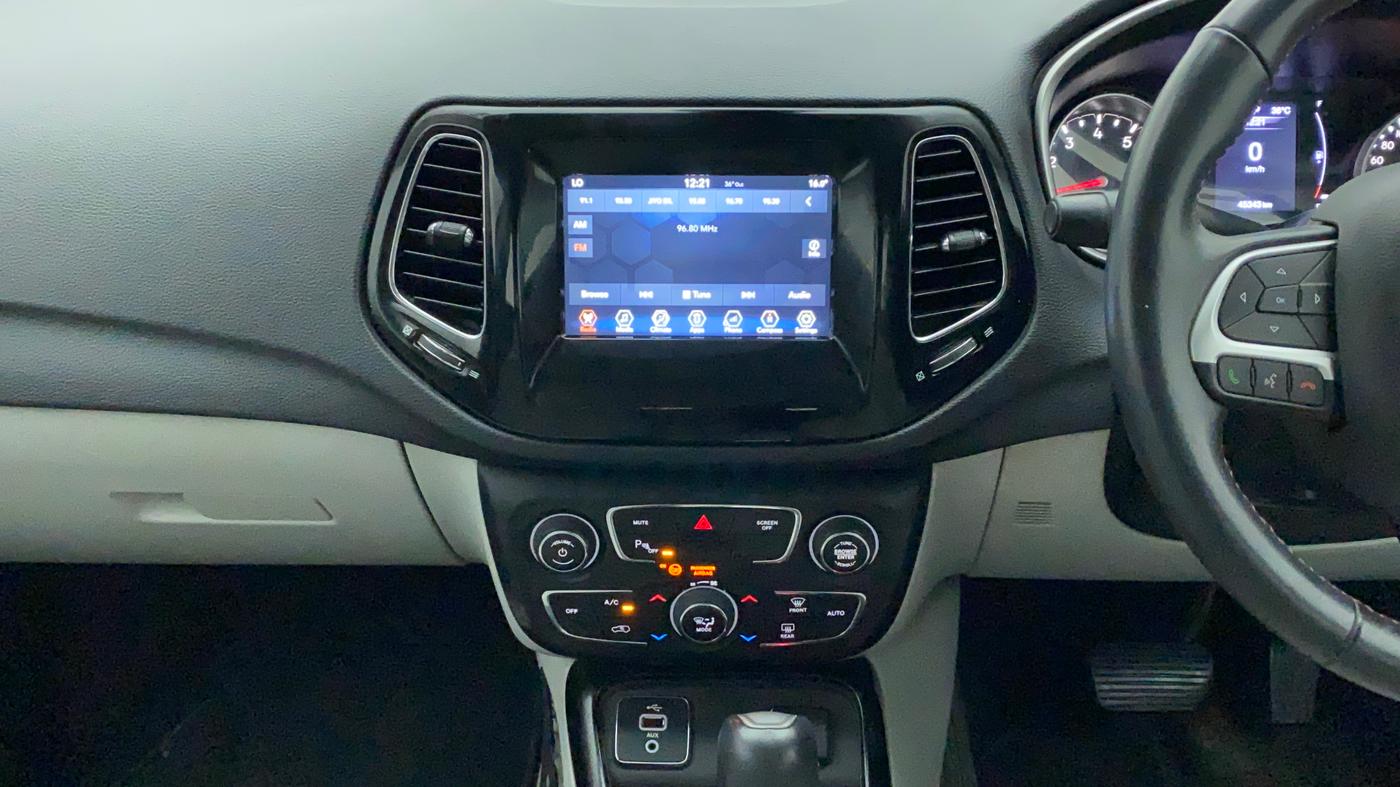 2017 Jeep Compass LIMITED 1.4 PETROL AT, Petrol, Automatic, 45,343 km, Air Conditioner