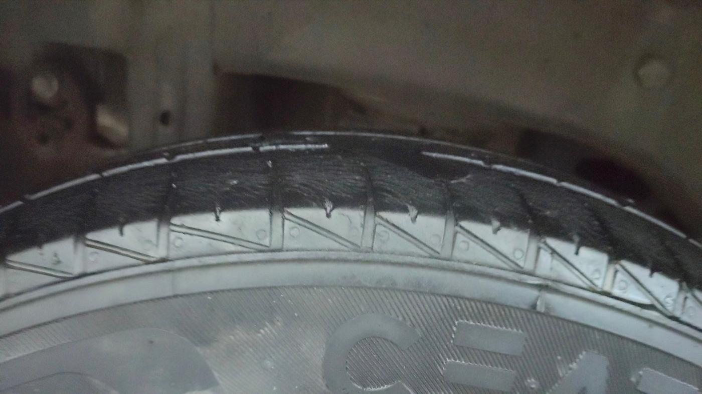 2022 Maruti Alto LXI OPT CNG, CNG, Manual, 25,127 km, Right Rear Tyre Tread