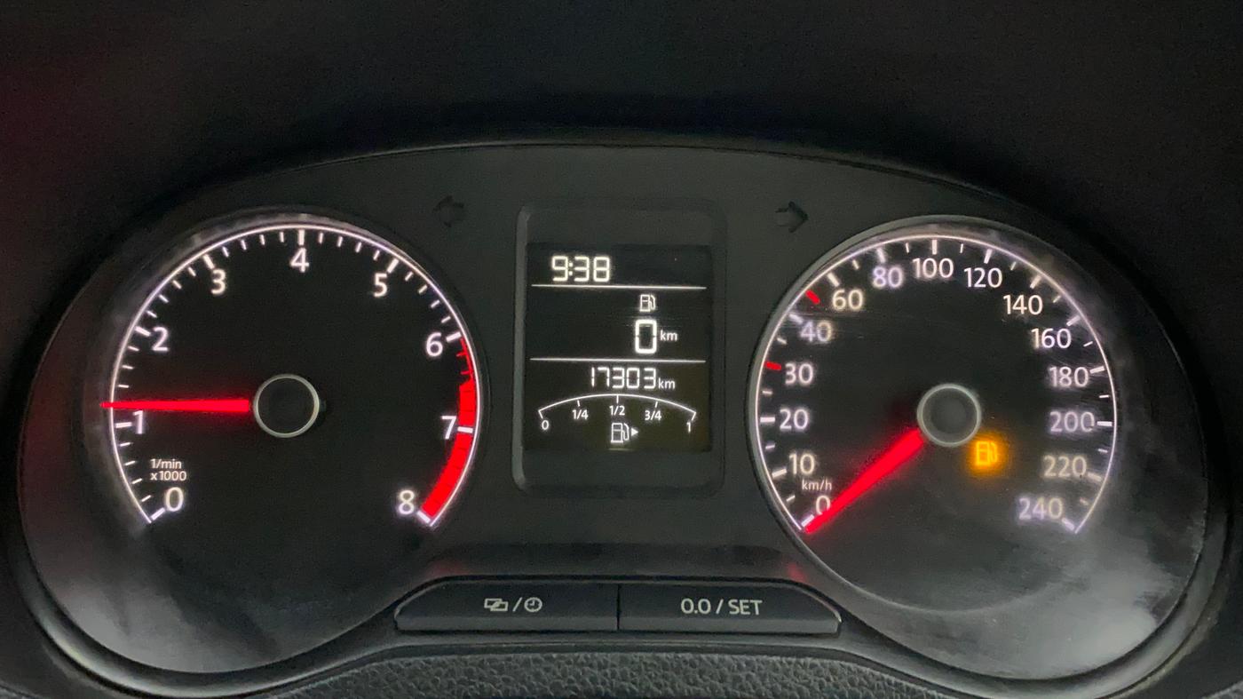 2018 Volkswagen Ameo COMFORTLINE 1.0L, Petrol, Manual, 17,735 km, Odometer Image