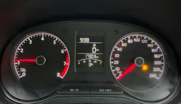 2018 Volkswagen Ameo COMFORTLINE 1.0L, Petrol, Manual, 17,735 km, Odometer Image