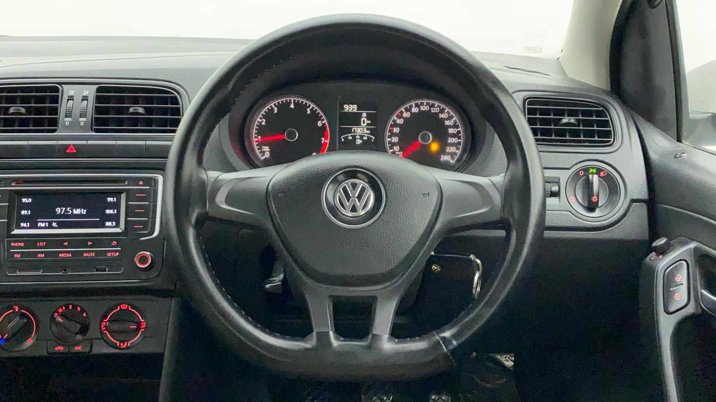 2018 Volkswagen Ameo COMFORTLINE 1.0L, Petrol, Manual, 17,735 km, Steering Wheel Close Up