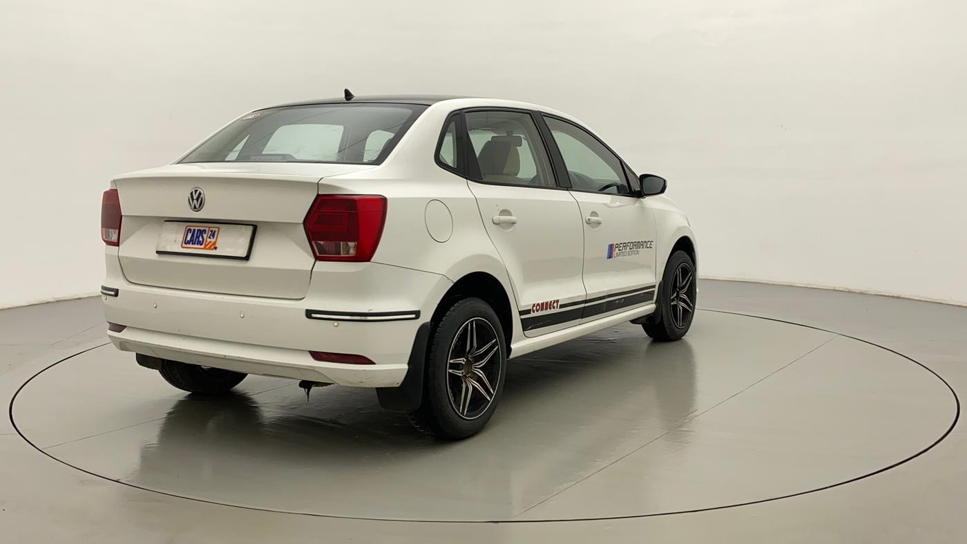 2018 Volkswagen Ameo COMFORTLINE 1.0L, Petrol, Manual, 17,735 km, Right Back Diagonal