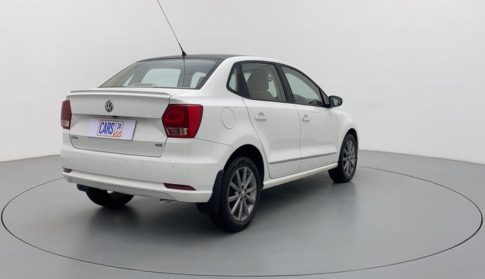 2019 Volkswagen Ameo HIGHLINE PLUS DSG 1.5, Diesel, Automatic, 11,883 km, Right Back Diagonal