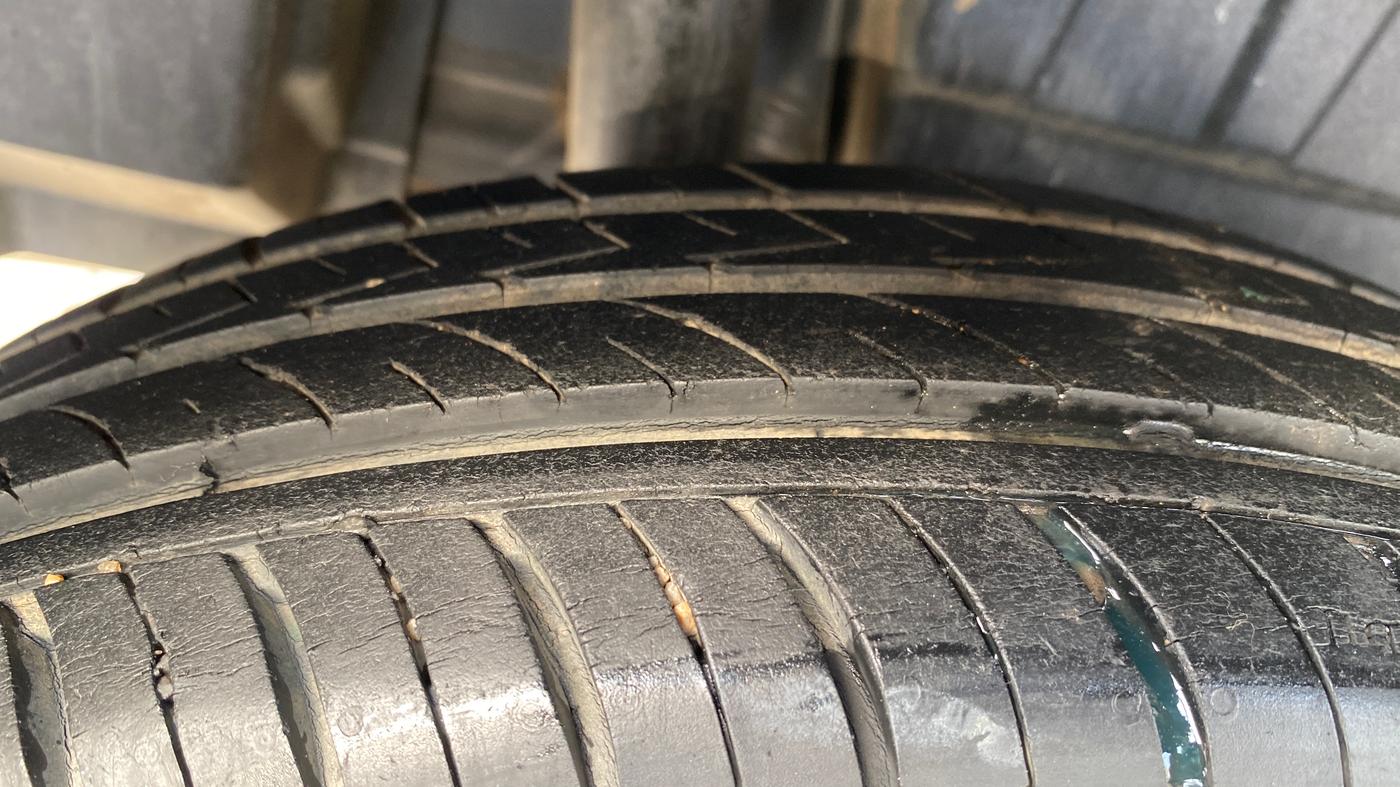 2020 Maruti Dzire VXI, Petrol, Manual, 41,484 km, Right Rear Tyre Tread
