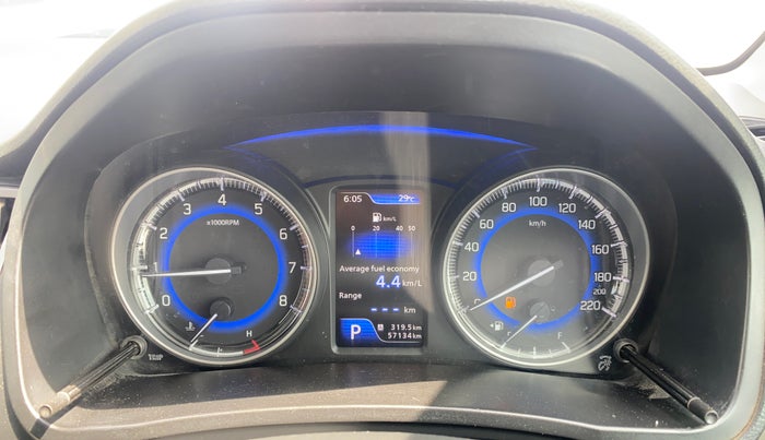 2019 Toyota Glanza V CVT, Petrol, Automatic, 57,126 km, Odometer Image