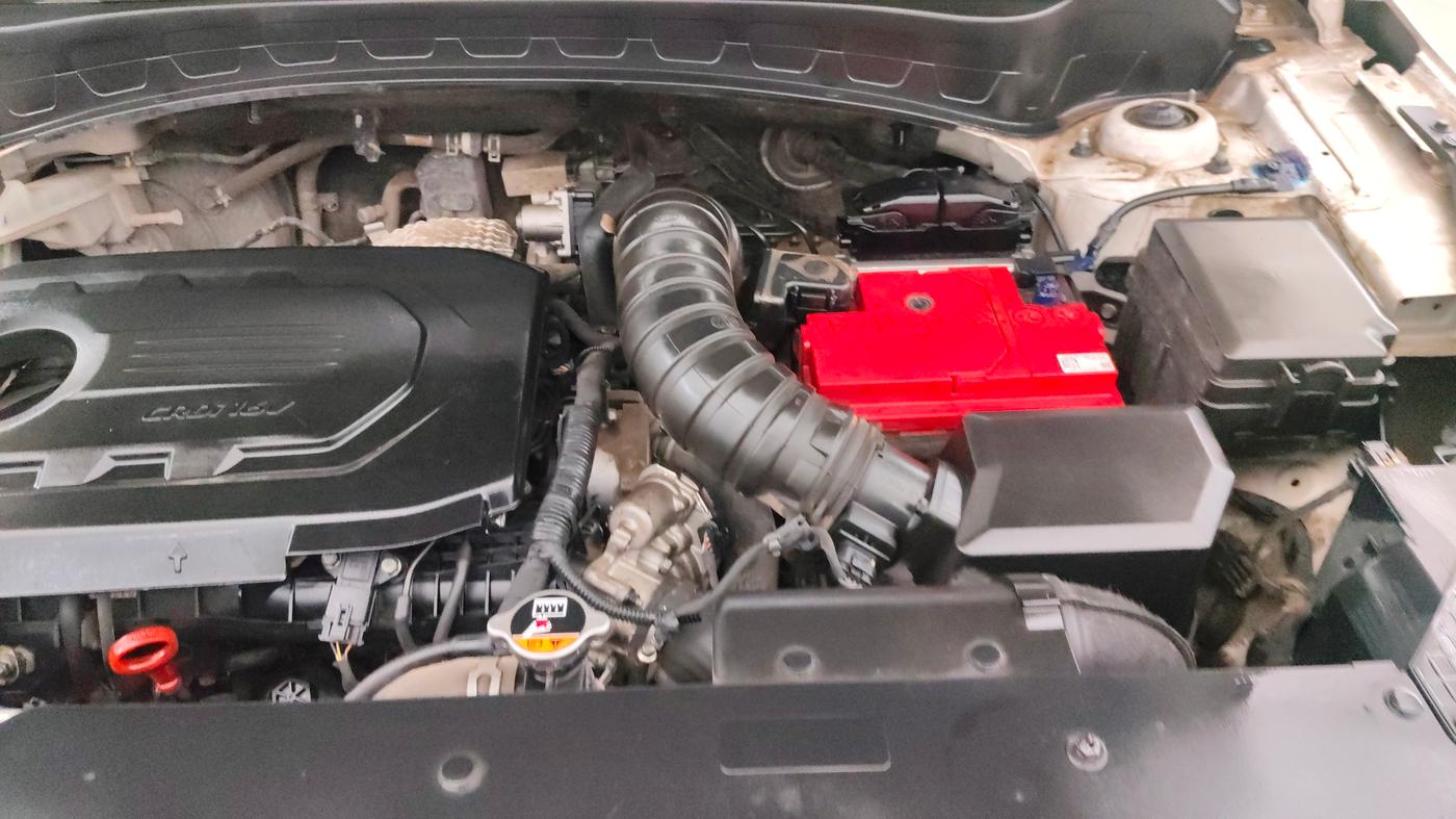 2021 KIA SELTOS GTX PLUS 1.5 DIESEL AT DUAL TONE, Diesel, Automatic, 1,18,560 km, Engine View - Left
