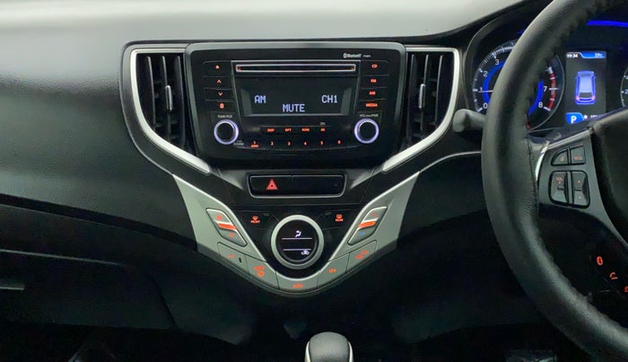 2016 Maruti Baleno ZETA CVT PETROL 1.2, Petrol, Automatic, 20,049 km, Air Conditioner