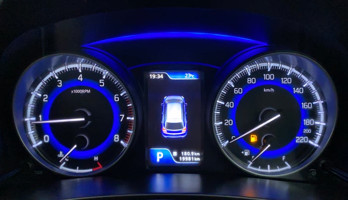 2016 Maruti Baleno ZETA CVT PETROL 1.2, Petrol, Automatic, 20,049 km, Odometer Image