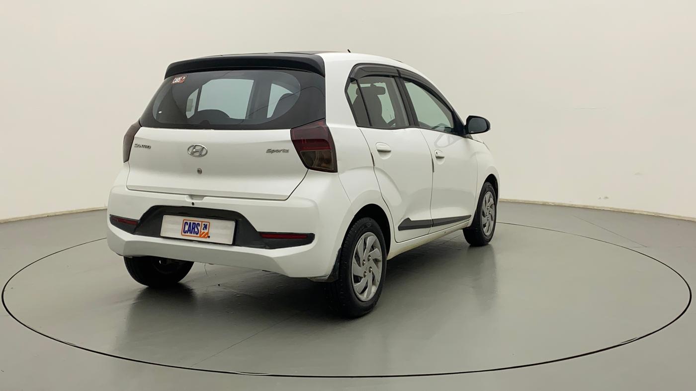 2019 Hyundai NEW SANTRO SPORTZ CNG, CNG, Manual, 58,307 km, Right Back Diagonal
