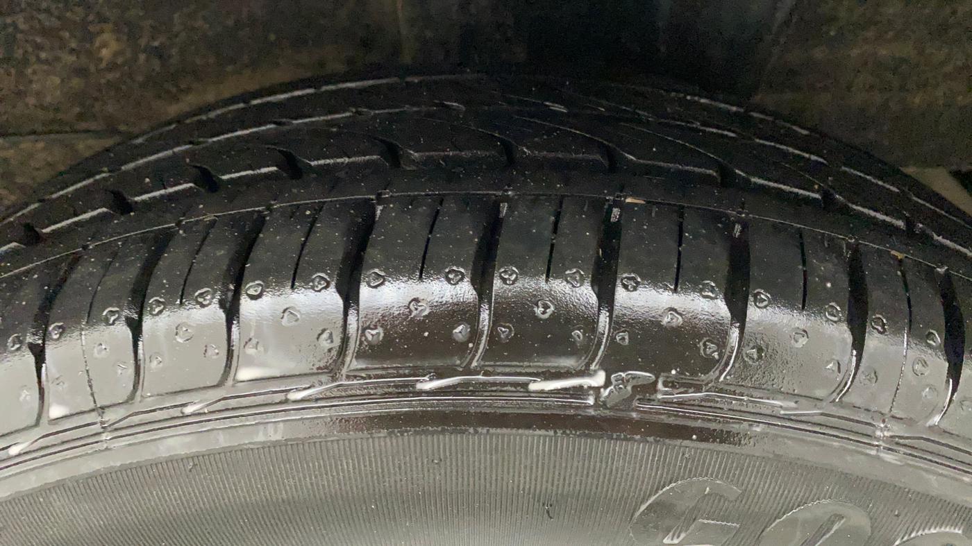 2019 Hyundai NEW SANTRO SPORTZ CNG, CNG, Manual, 58,307 km, Left Rear Tyre Tread