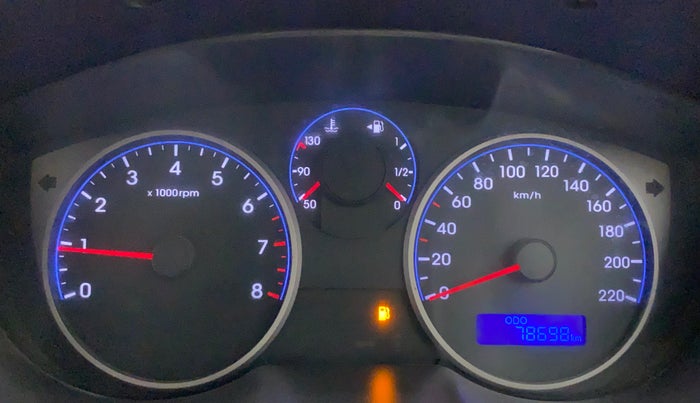 2013 Hyundai i20 MAGNA O 1.2, Petrol, Manual, 78,698 km, Odometer Image