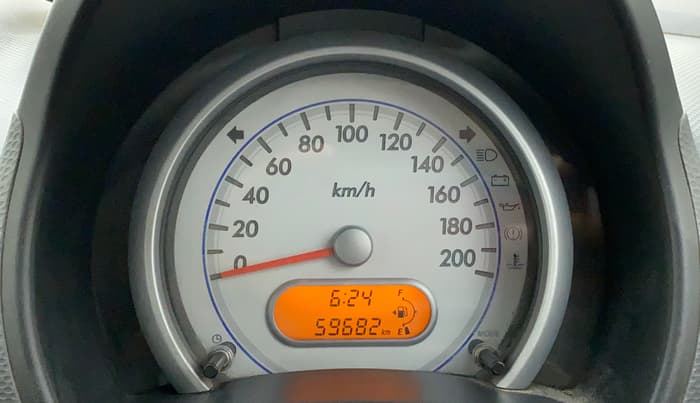 2011 Maruti Ritz VXI, Petrol, Manual, 59,680 km, Odometer Image