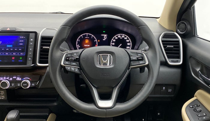 2022 Honda City ZX CVT, Petrol, Automatic, 438 km, Steering Wheel Close Up