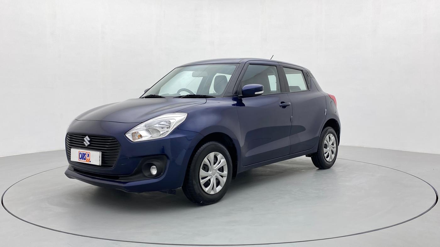 2019 Maruti Swift VXI D, Petrol, Manual, 51,423 km, Left Front Diagonal