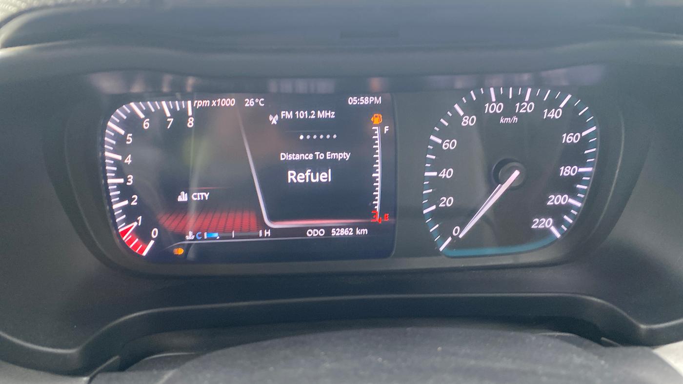 2020 Tata ALTROZ XZ PETROL, Petrol, Manual, 52,861 km, Odometer Image