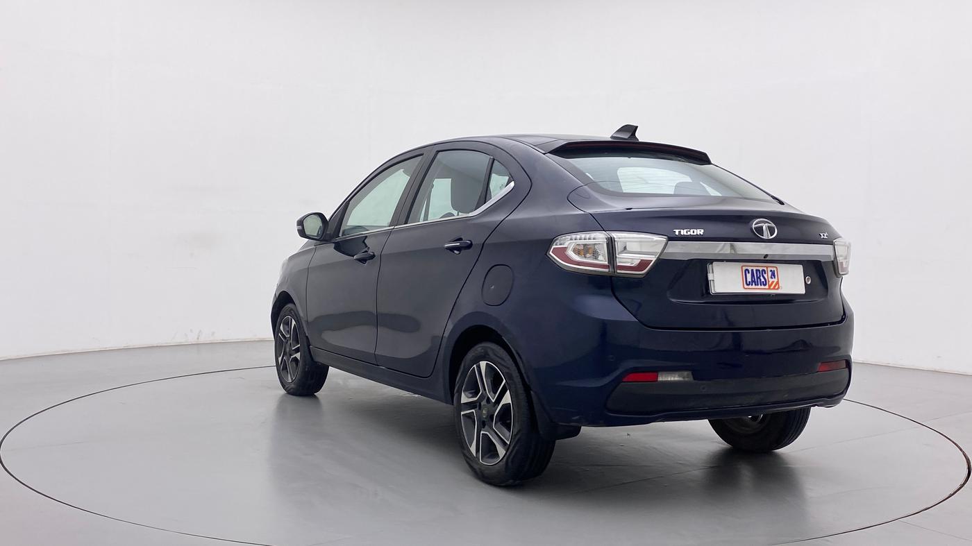 2019 Tata TIGOR XZ PLUS PETROL, CNG, Manual, 88,143 km, Left Back Diagonal