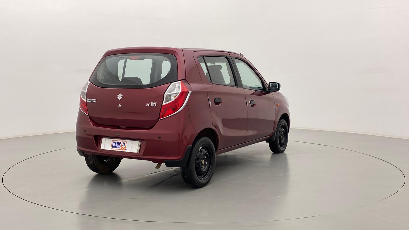 2016 Maruti Alto K10 VXI AMT P, Petrol, Automatic, 35,789 km, Right Back Diagonal
