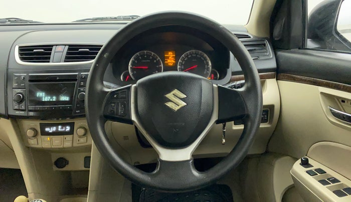 2014 Maruti Swift Dzire ZXI, Petrol, Manual, 78,898 km, Steering Wheel Close Up