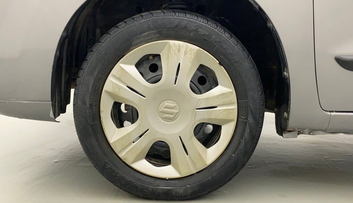 2011 Maruti Wagon R 1.0 VXI, Petrol, Manual, 60,076 km, Left Front Wheel