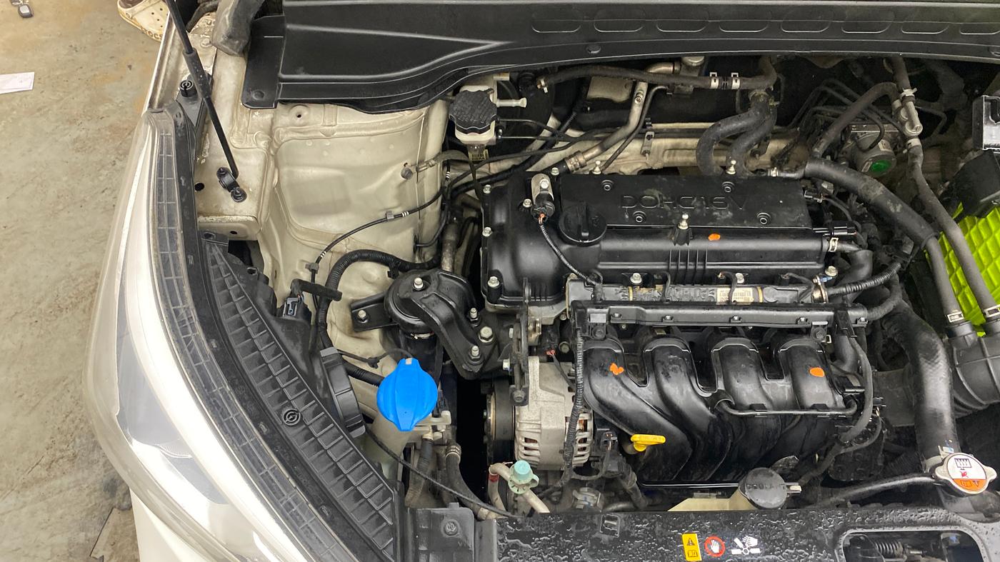 2018 Hyundai Creta SX AT 1.6 PETROL, Petrol, Automatic, 79,777 km, Engine View - Right