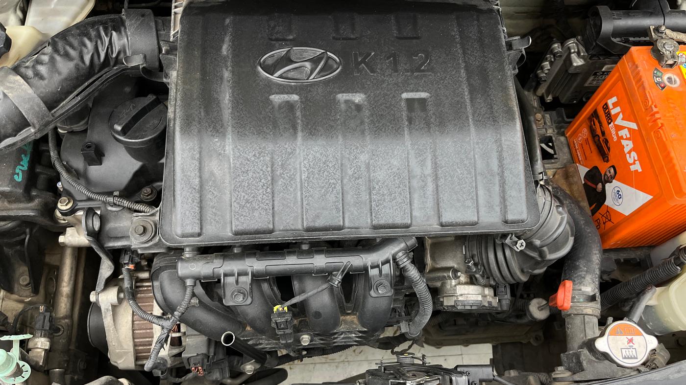 2014 Hyundai Grand i10 SPORTZ AT 1.2 KAPPA VTVT, Petrol, Automatic, 73,037 km, Engine View