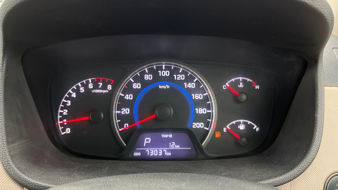 2014 Hyundai Grand i10 SPORTZ AT 1.2 KAPPA VTVT, Petrol, Automatic, 73,037 km, Odometer Image