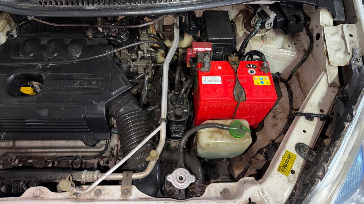 2017 Maruti Wagon R 1.0 VXI, Petrol, Manual, 79,936 km, Engine View - Left