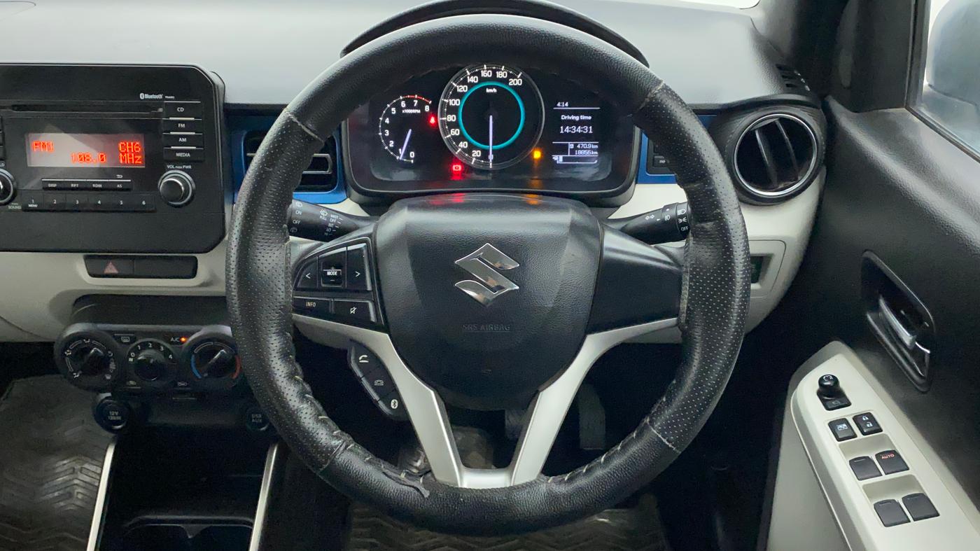 2018 Maruti IGNIS ZETA 1.2, Petrol, Manual, 18,856 km, Steering Wheel Close Up