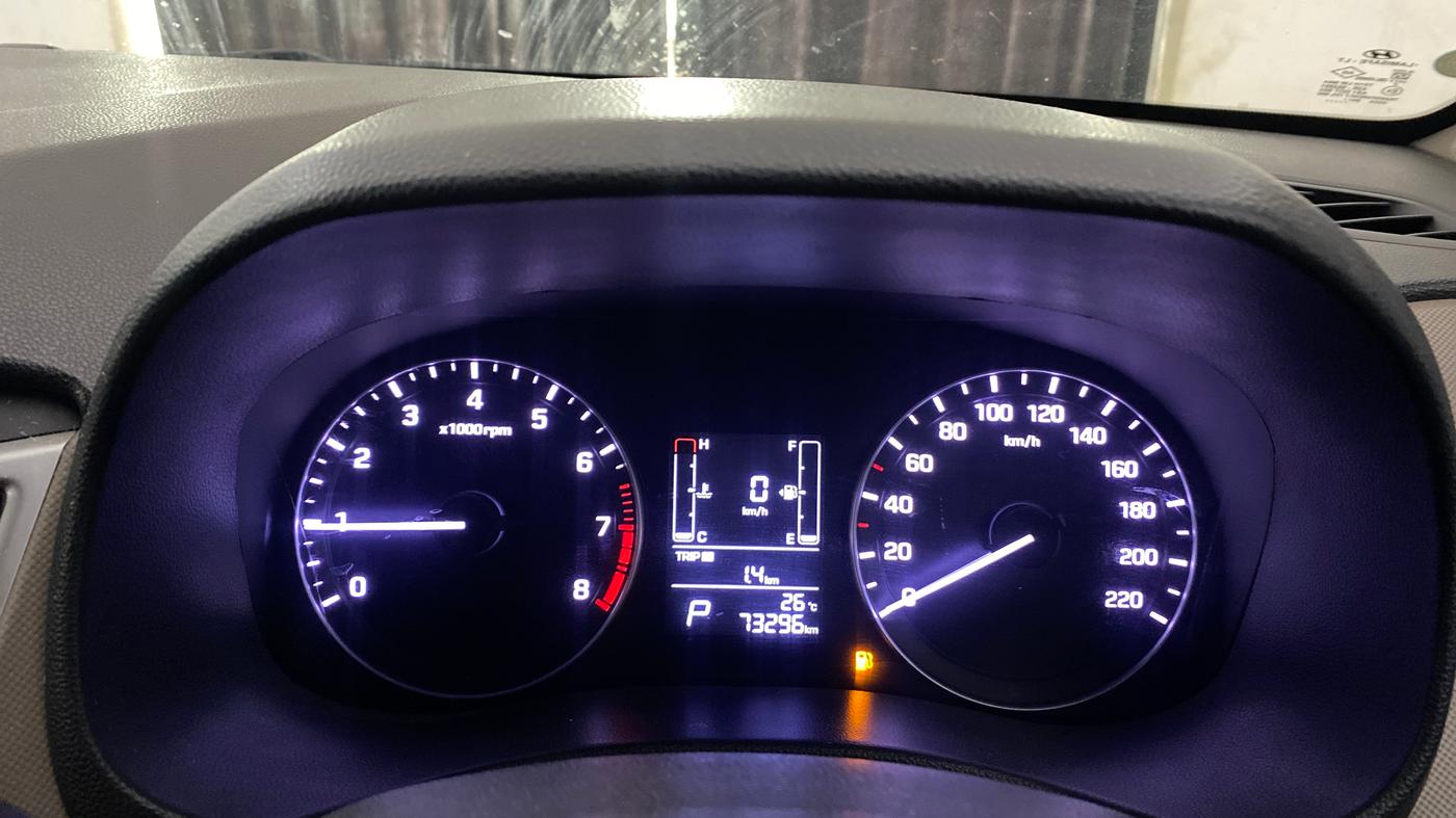 2017 Hyundai Creta SX PLUS AT 1.6 PETROL, Petrol, Automatic, 73,295 km, Odometer Image