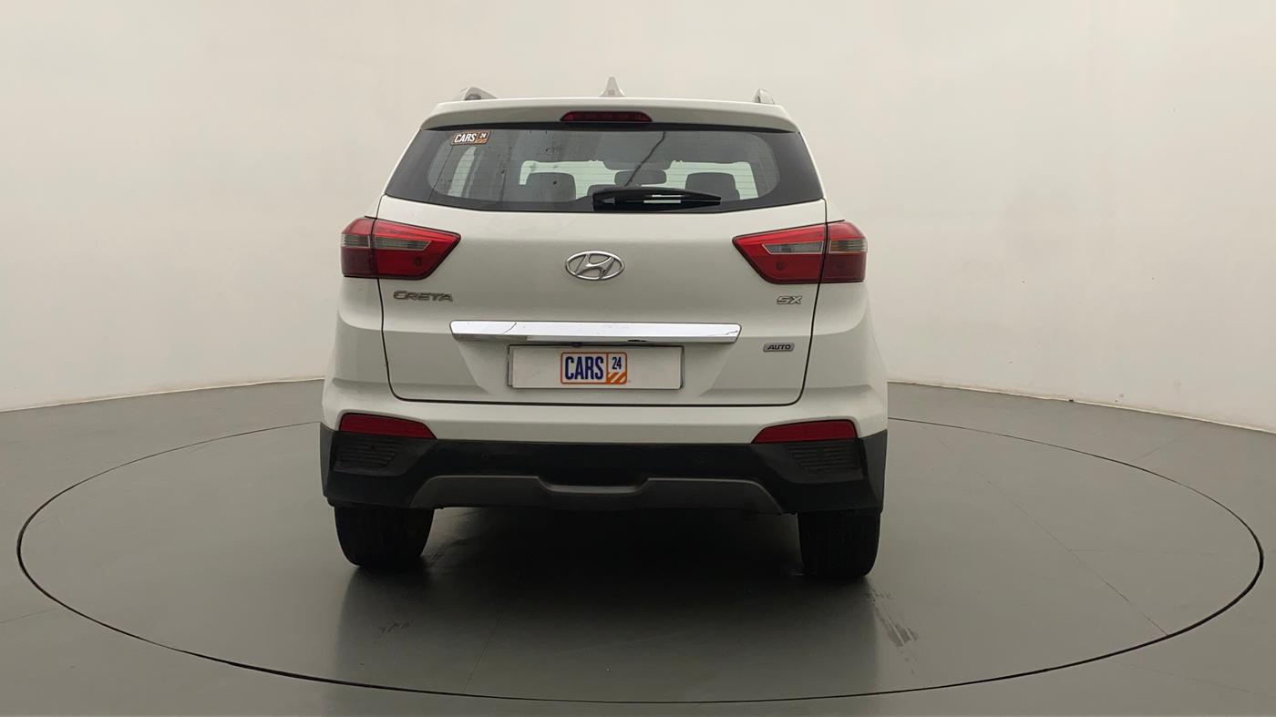 2017 Hyundai Creta SX PLUS AT 1.6 DIESEL, Diesel, Automatic, 80,070 km, Back/Rear