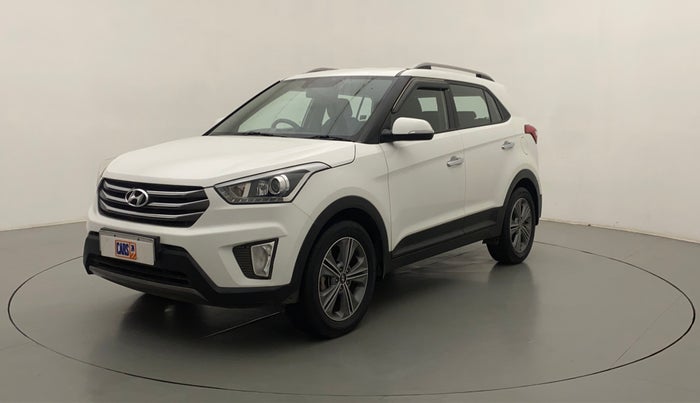 2017 Hyundai Creta SX PLUS AT 1.6 DIESEL, Diesel, Automatic, 80,070 km, Left Front Diagonal