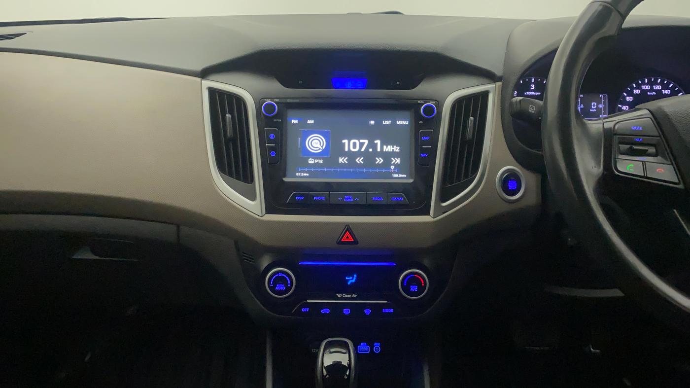 2017 Hyundai Creta SX PLUS AT 1.6 DIESEL, Diesel, Automatic, 80,070 km, Air Conditioner