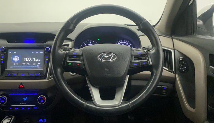 2017 Hyundai Creta SX PLUS AT 1.6 DIESEL, Diesel, Automatic, 80,070 km, Steering Wheel Close Up