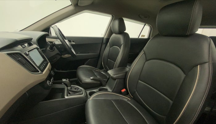 2017 Hyundai Creta SX PLUS AT 1.6 DIESEL, Diesel, Automatic, 80,070 km, Right Side Rear Door Cabin