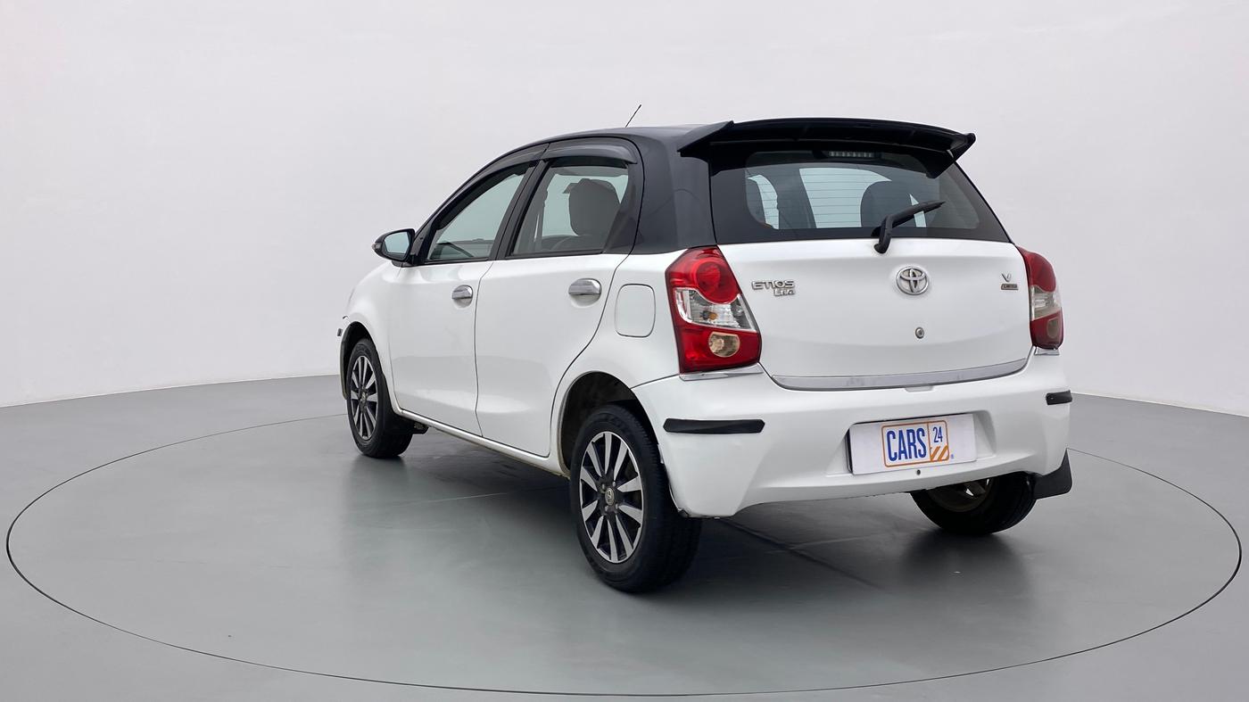 2016 Toyota Etios Liva V  LIMITED, Petrol, Manual, 36,589 km, Left Back Diagonal