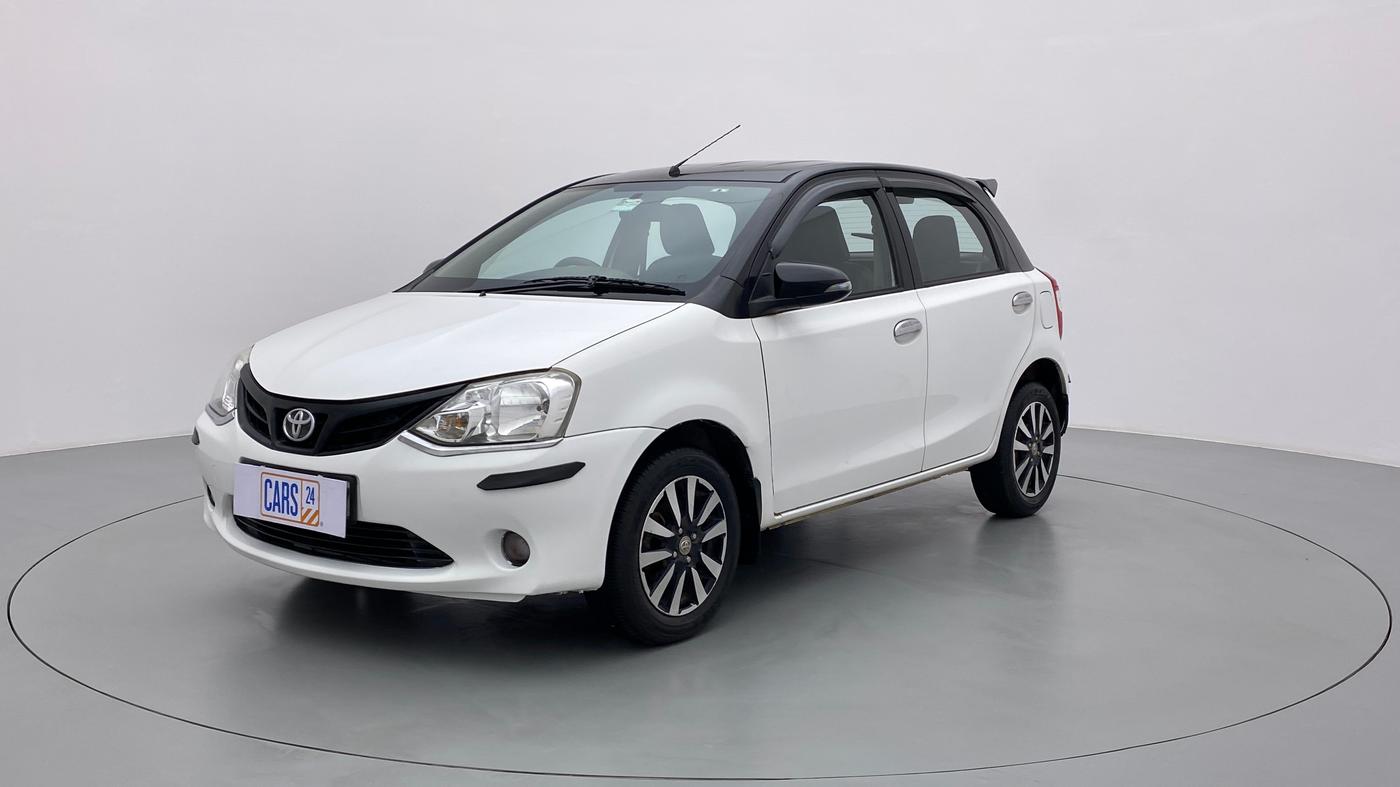 2016 Toyota Etios Liva V  LIMITED, Petrol, Manual, 36,589 km, Left Front Diagonal