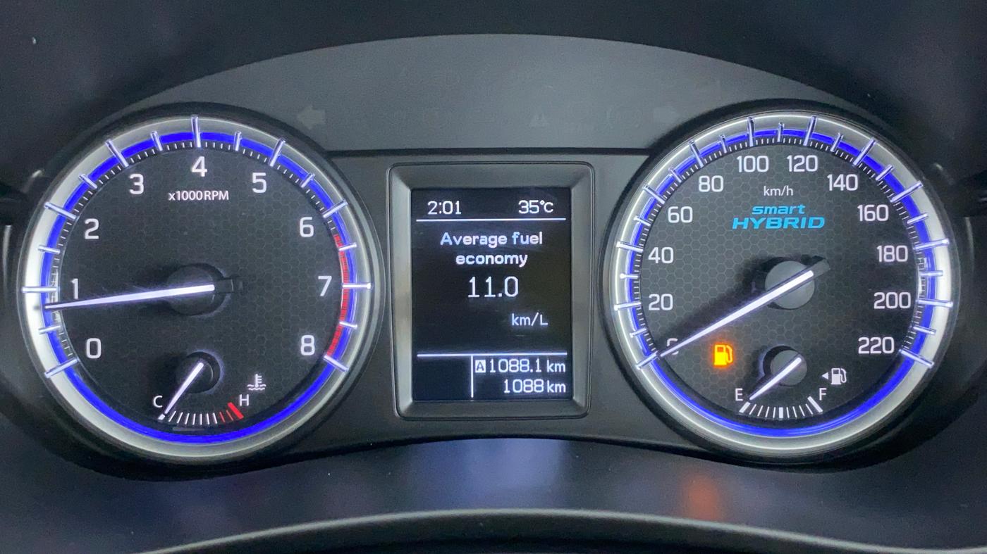 2021 Maruti S Cross SIGMA 1.5, Petrol, Manual, 1,840 km, Odometer Image
