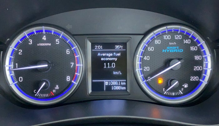 2021 Maruti S Cross SIGMA 1.5, Petrol, Manual, 1,840 km, Odometer Image