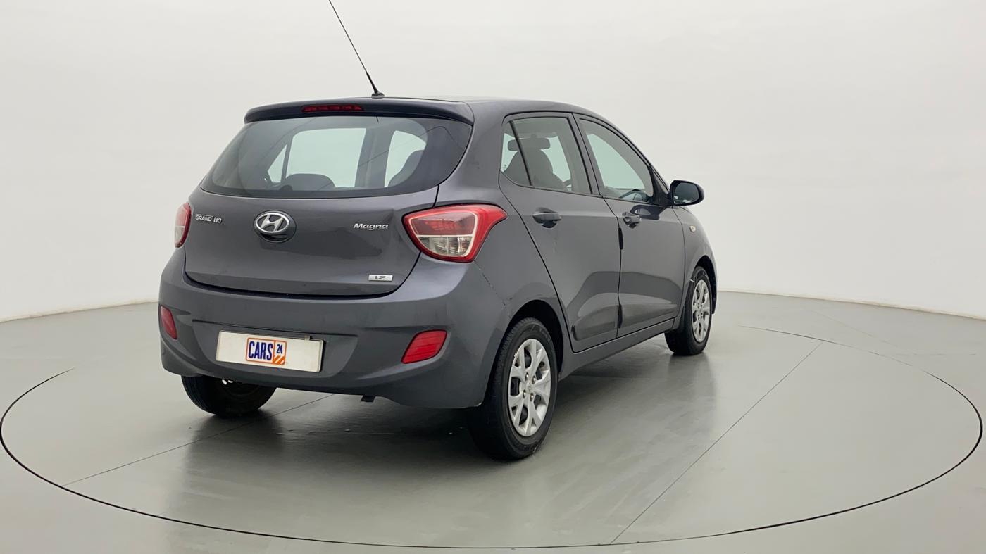 2015 Hyundai Grand i10 MAGNA 1.2 KAPPA VTVT, Petrol, Manual, 80,625 km, Right Back Diagonal