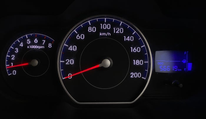 2016 Hyundai i10 SPORTZ 1.1, Petrol, Manual, 56,616 km, Odometer Image