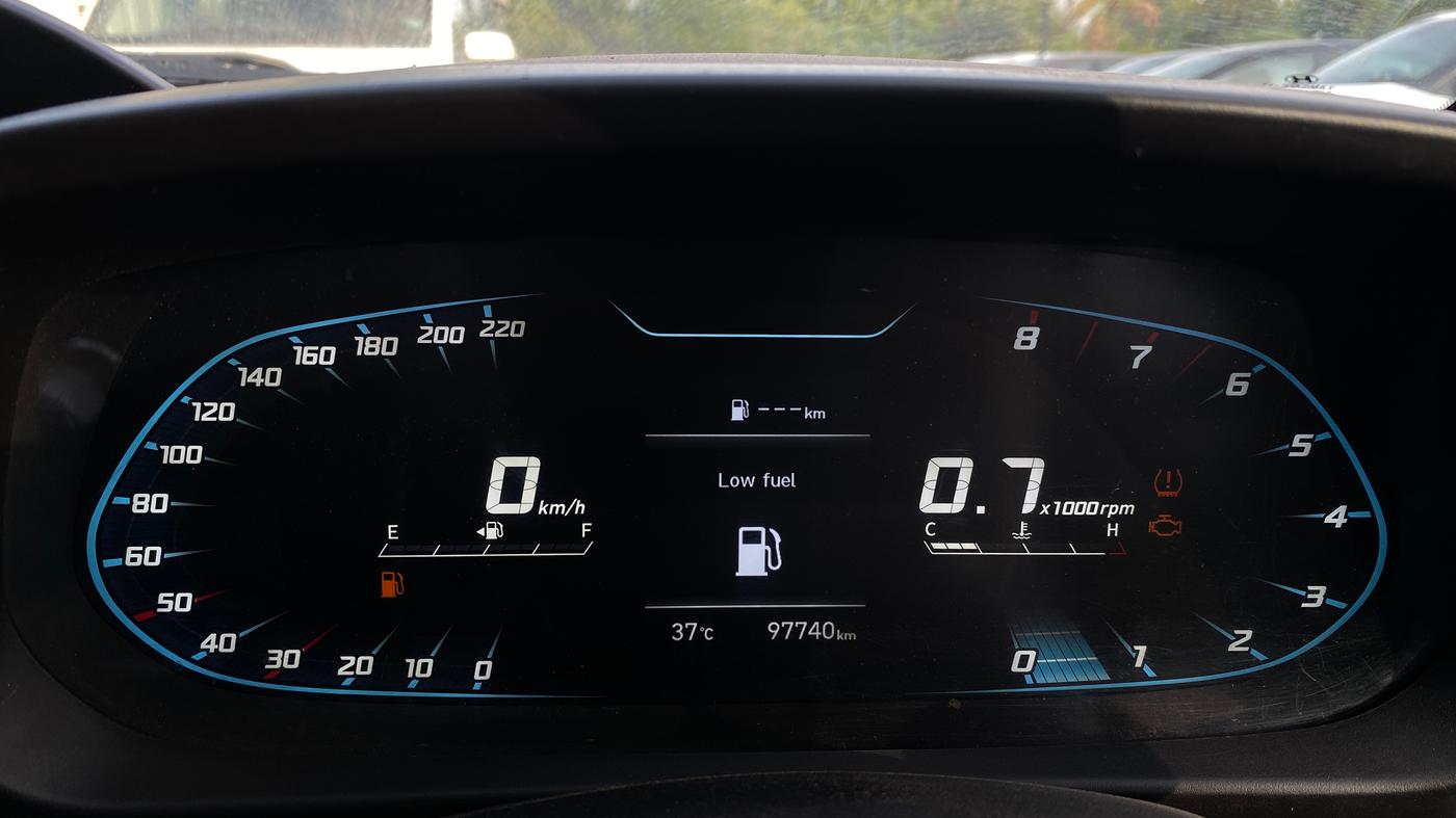 2021 Hyundai NEW I20 ASTA 1.2 MT DUAL TONE, CNG, Manual, 97,744 km, Odometer Image