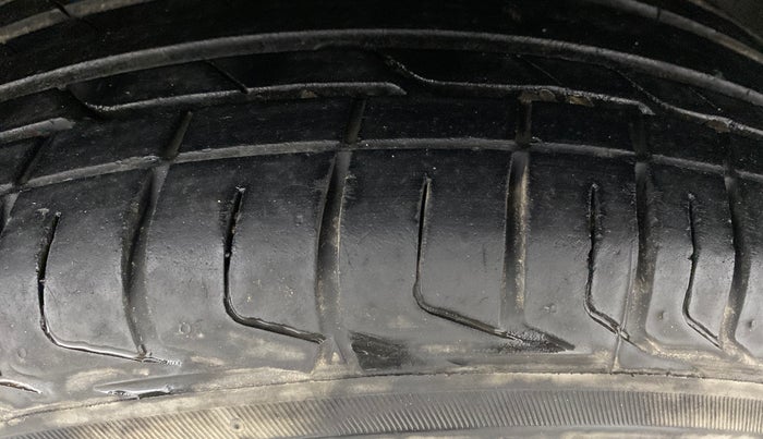 2023 Tata NEXON XZA PLUS PETROL, Petrol, Automatic, 27,603 km, Left Rear Tyre Tread