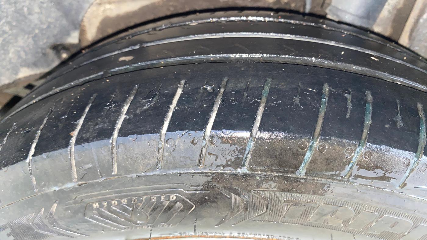 2014 Tata Zest XMS PETROL, Petrol, Manual, 38,531 km, Left Rear Tyre Tread