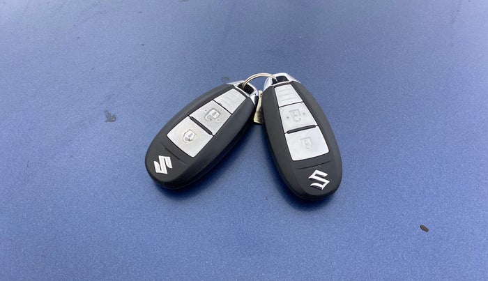 2018 Maruti Baleno ALPHA CVT PETROL 1.2, Petrol, Automatic, 49,217 km, Key Close Up