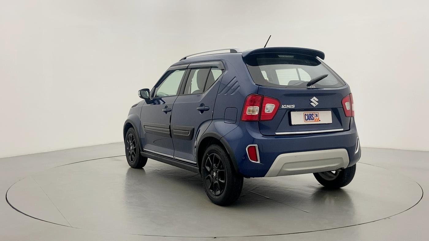 2021 Maruti IGNIS ALPHA 1.2 K12 AMT, Petrol, Automatic, 10,005 km, Left Back Diagonal